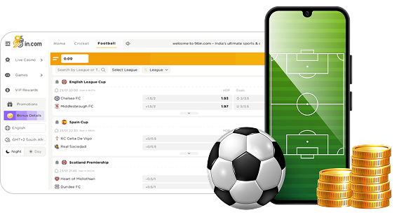 Step 3 Choose a Match and Place Your Bet -