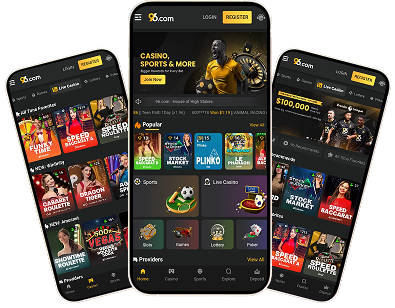 96 casino games mobile view -