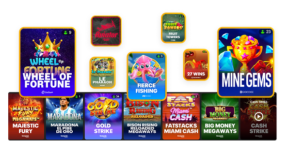 96 games slots and casino options home -