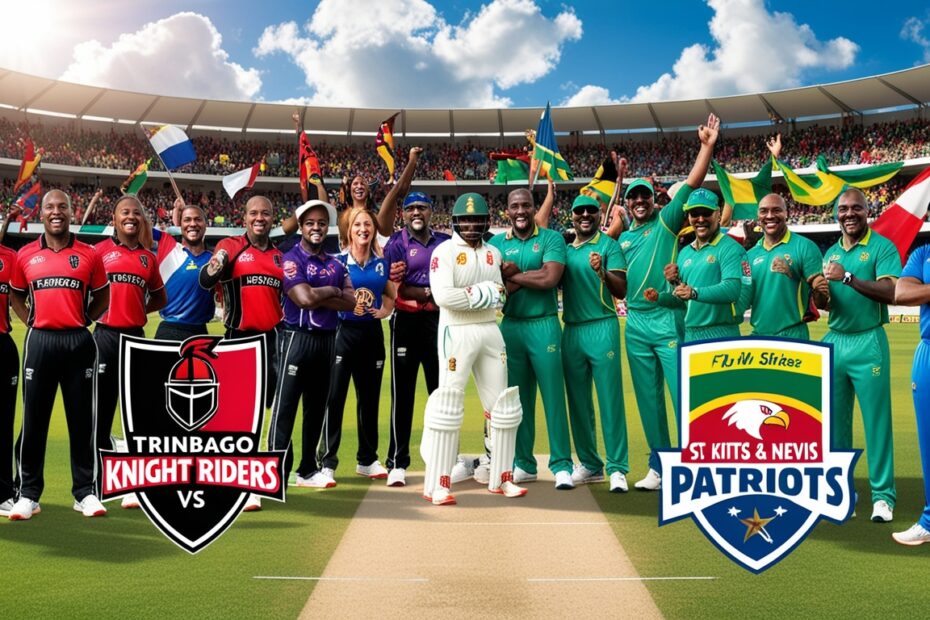 Trinbago Knight Riders(TKR) vs St Kitts and Nevis Patriots