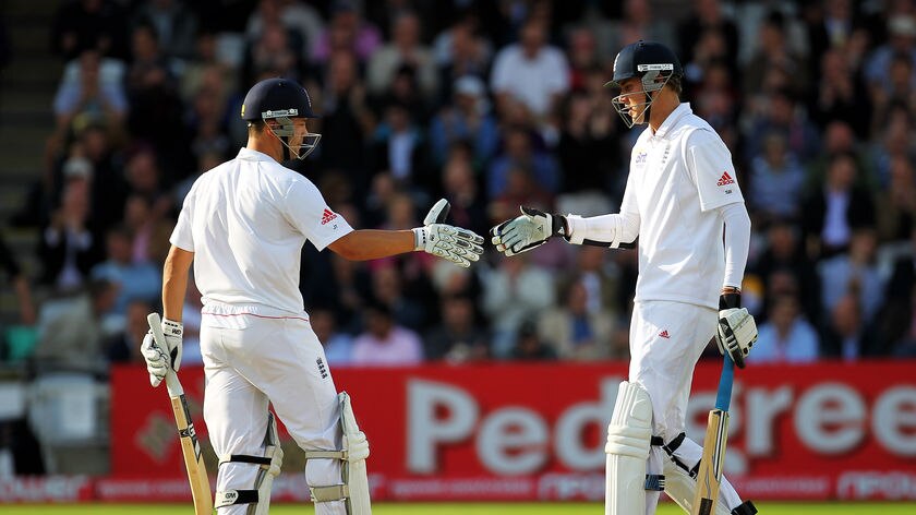 Jonathan Trott and Stuart Broad - Jonathan Trott and Stuart Broad