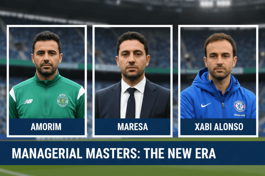 Amorim, Maresca, Xabi Alonso