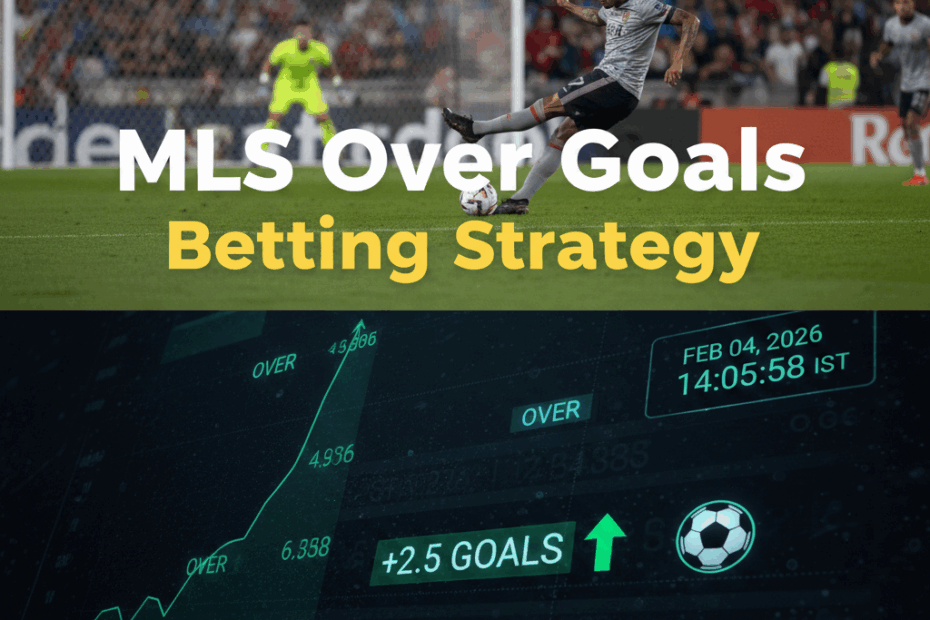 MLS Over Goals Betting Strategy