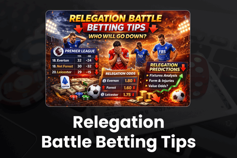 Relegation Betting Tips