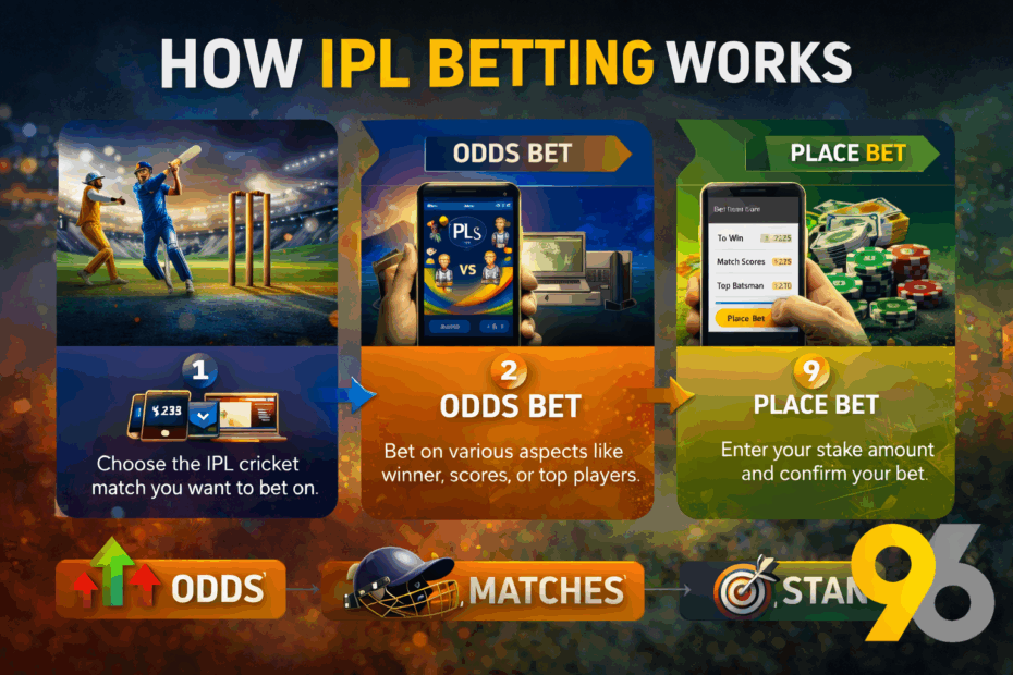 how ipl betting works