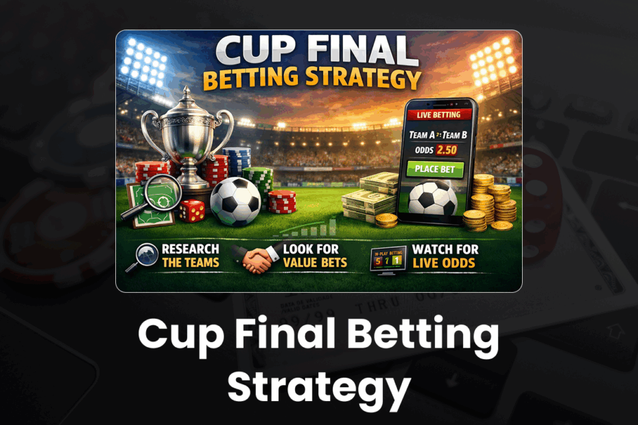 Cup Final Betting Strategy in Top 5 European Leagues