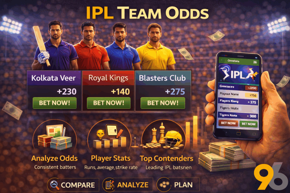 IPL Team Odds - IPL Team Odds