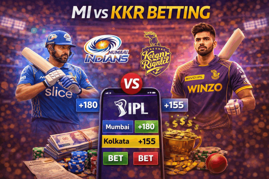 MI VS KKR BETTING