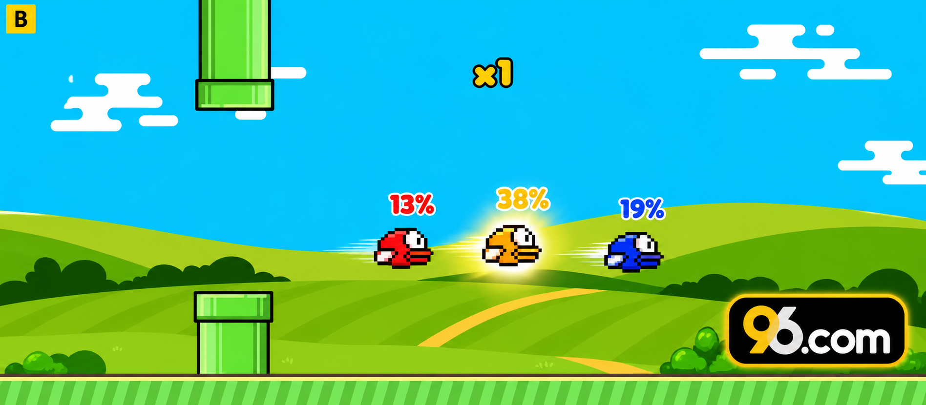 Lucky Birds: How to Choose Between the Three Birds